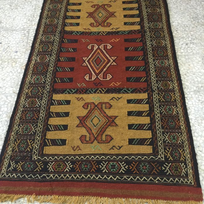 Handmade Kilim Brand New Rug 5.10 X 3.3 ft (178 X 100 cm)