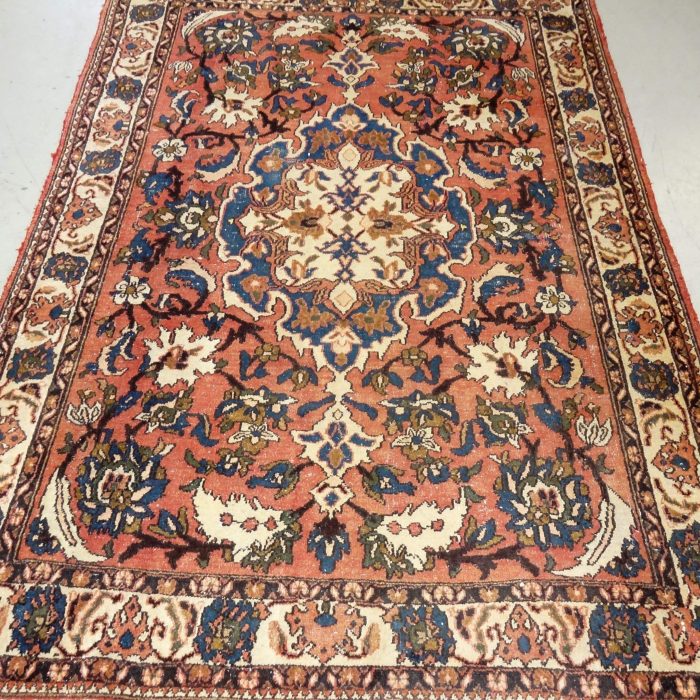Vintage Handmade  Persian Rug7 X 4.10 ft (213 X 147 cm)