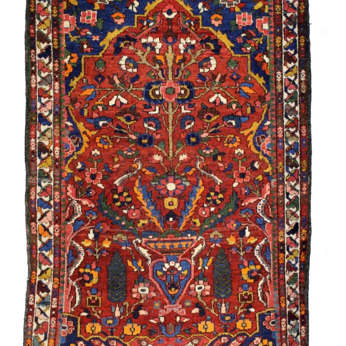 Vintage Persian Rug 6.4 X 4.3 ft (193 X 130 cm)
