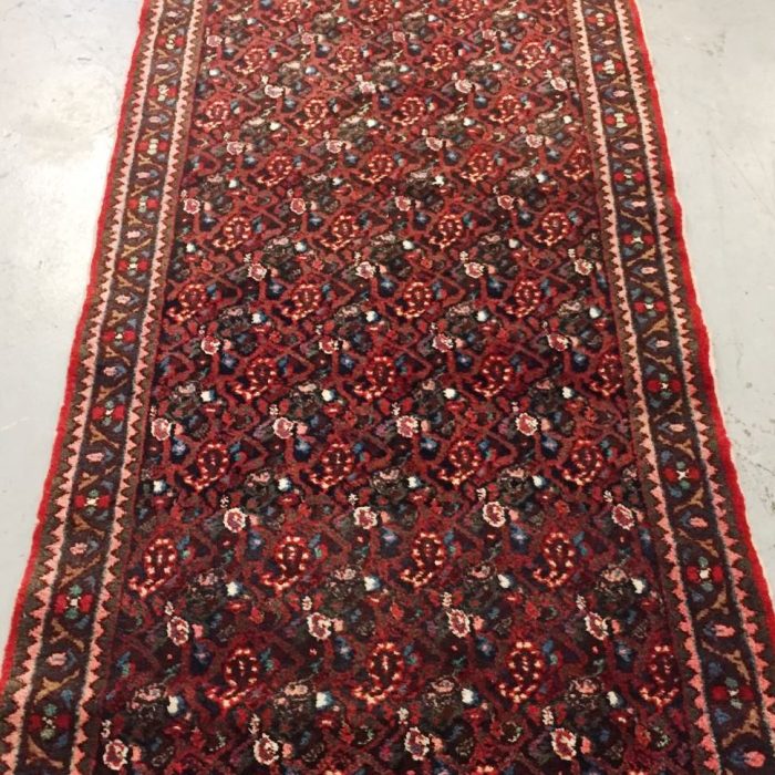 Persian Vintage wool Runner 9.10 X 3.7 ft (300 X 109 cm)