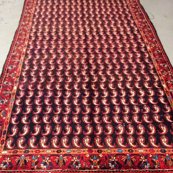 Handmade Persian Wool Rug / Runner 10.9 X 5.3 ft (328 X 160 cm)