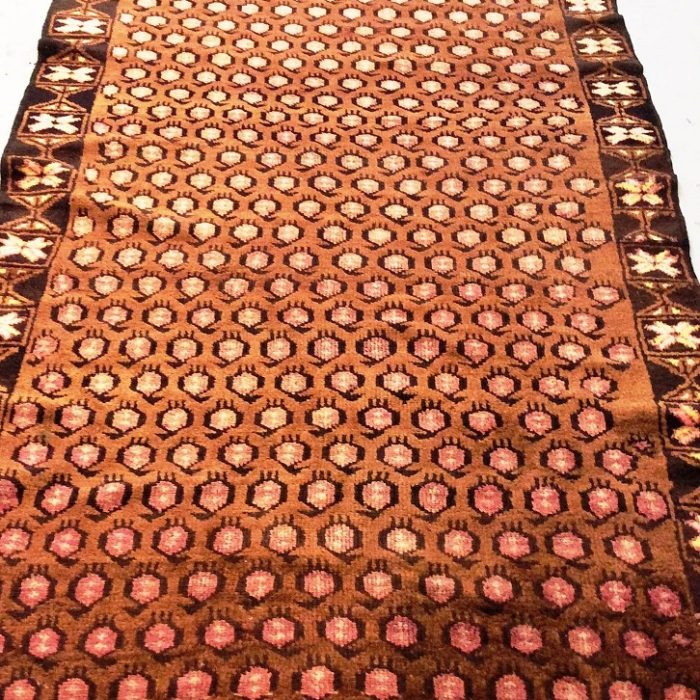 Persian Vintage Wool Runner11.10 X 4.2 ft (361 X 127 cm)
