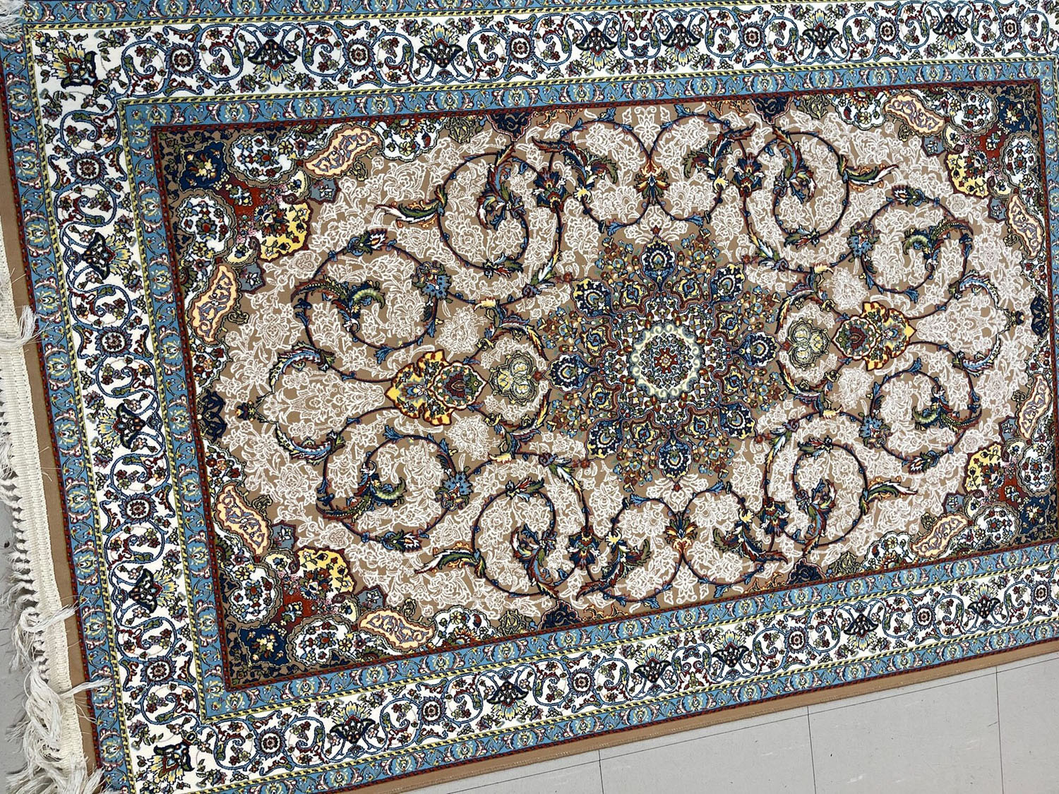 Machine Made Persian Rug 3.3 x 5 ft ( 100 x 150 cm) Rugs Place