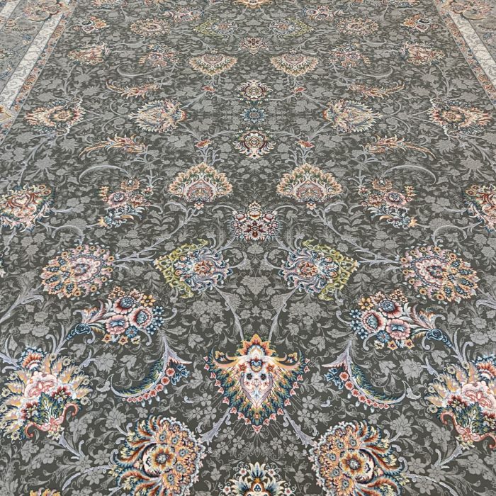 Machine Made Persian Rug Size: 6.8 x 10 ft (200 X 300 cm)