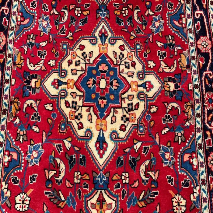 Persian Handmade Rug Size: 6 X 3.3 ft (183 X 98 cm)