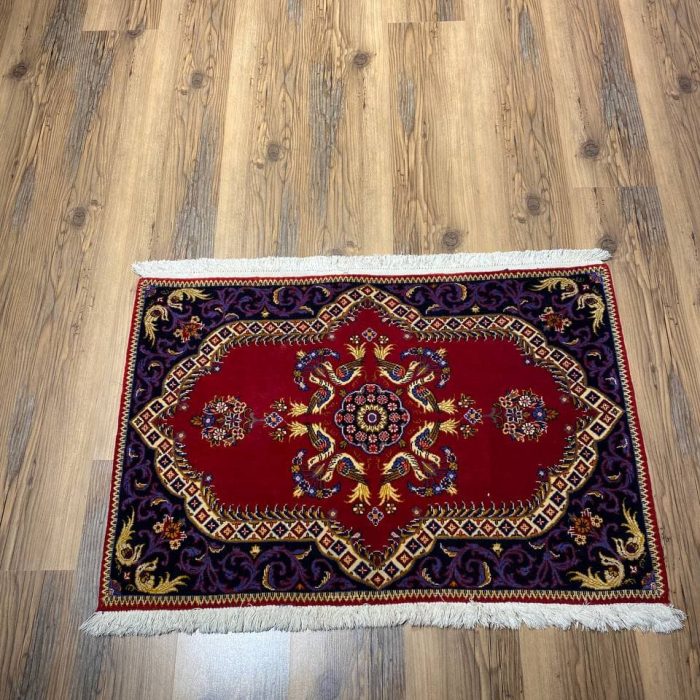 Persian Handmade Rug   3.2 X 2.1 ft (94 X 64 cm)