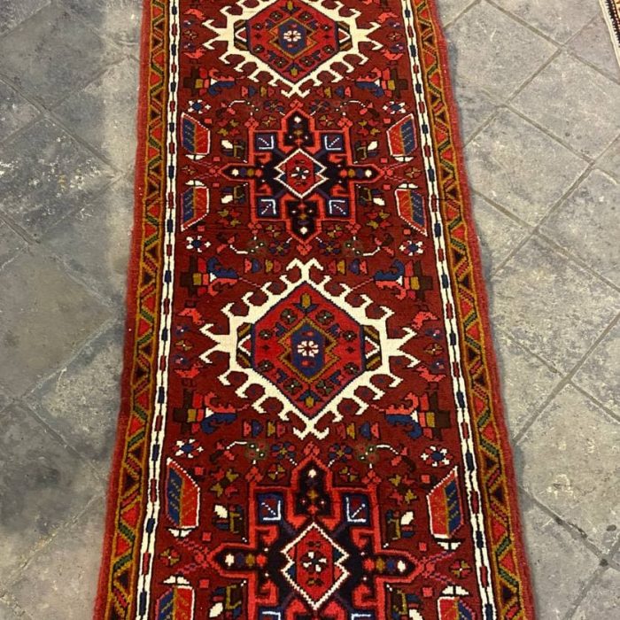 Persian Wool Handmade Runner  6.9 X 2.9 ft (205 X 68 cm)