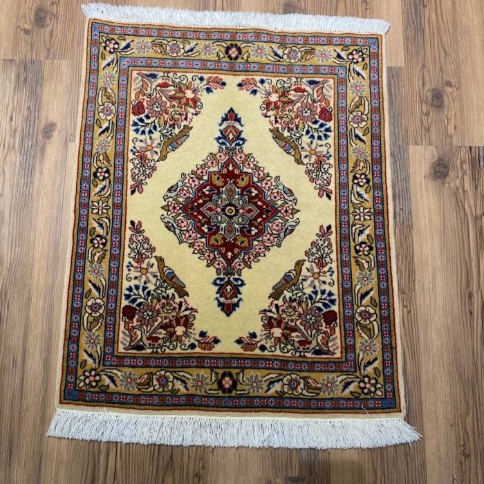 Persian  Wool Handmade Rug   2.10 X 2.4 ft (86 X 70 cm)