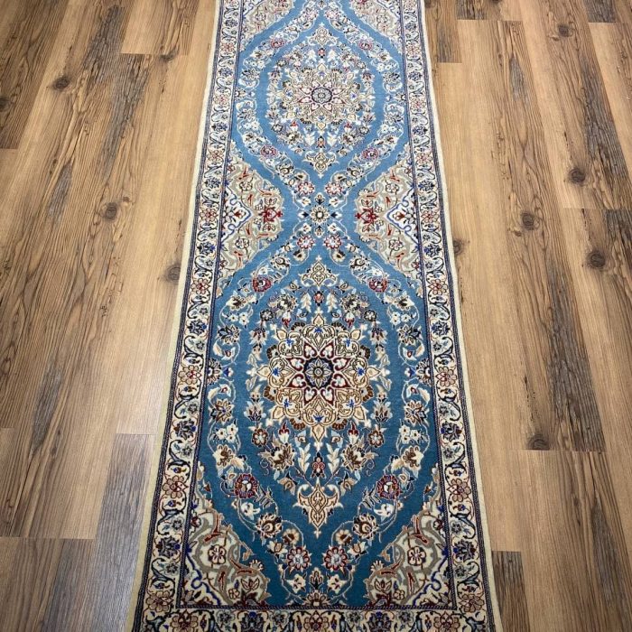 Persian Handmade Wool & Silk Runner   6 X 2 ft (180 X 60 cm)