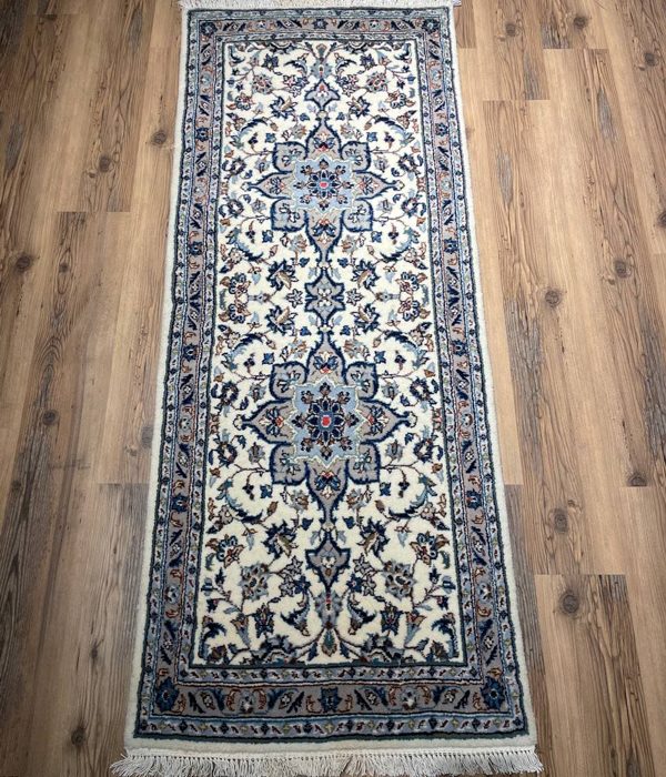 Handmade Wool Runner   6.7 X 2.8 ft (200 X 80 cm)