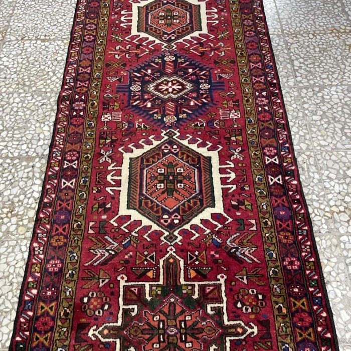 Persian Handmade Wool Runner  16 X 2.10 ft (490 X 87 cm)
