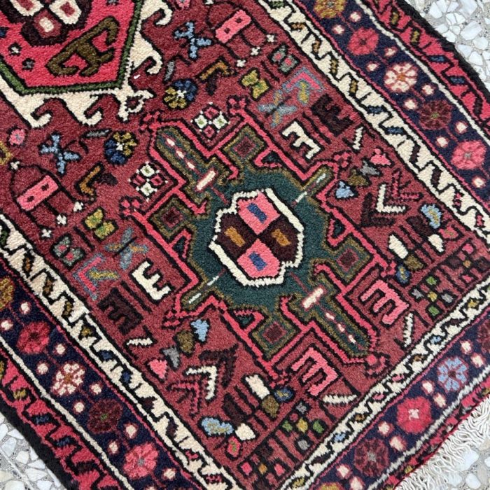 Persian Handmade Wool Runner  9.6 X 2.2 ft (290 X 66 cm)