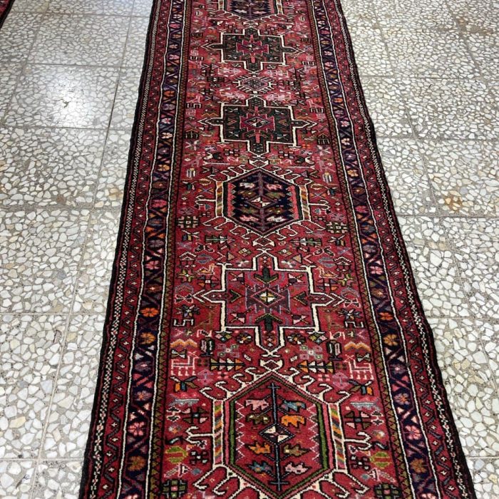 Persian Handmade Wool Runner  9.10 X 2.6 ft (300 X 75 cm)
