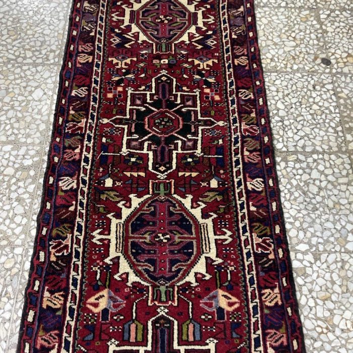 Persian Handmade Wool Runner  9.10 X 2.2 ft (300 X 66 cm)