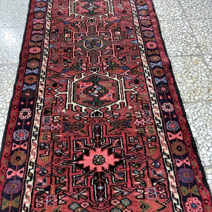Persian Handmade Wool Runner  9 X 2 ft (275 X 62 cm)