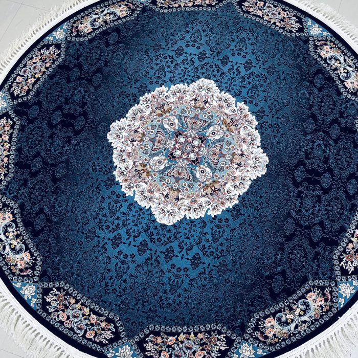 Machine Made Round Persian Rug  5 X 5 ft (150 X 150 cm)