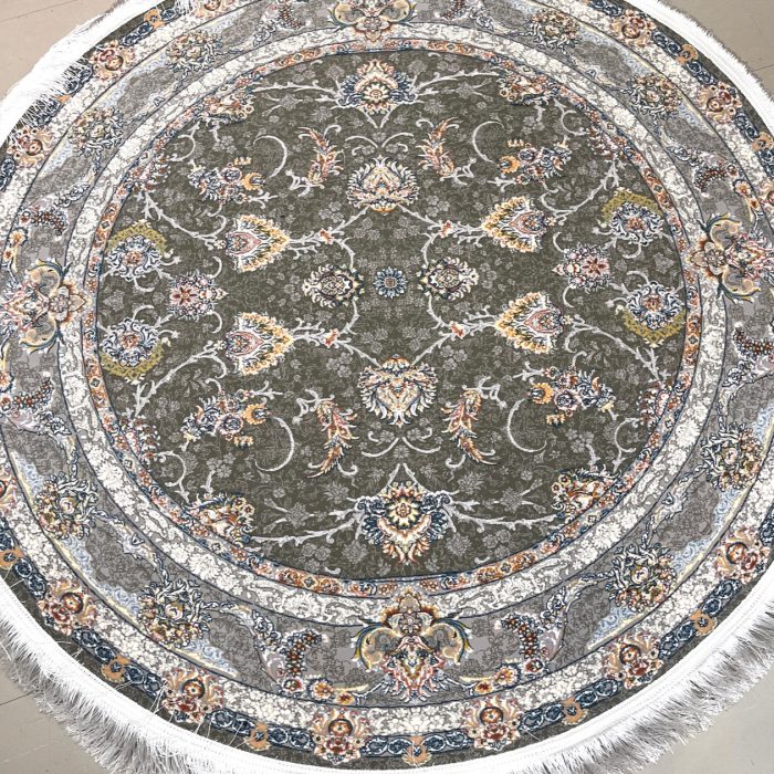 Machine Made Round Persian Rug  5 X 5 ft (150 X 150 cm)