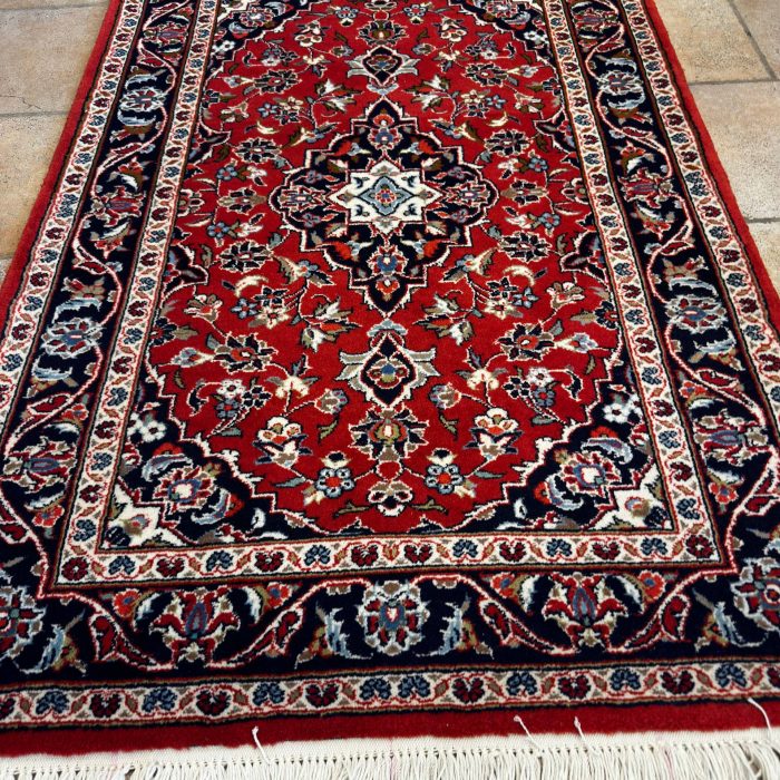 Persian Handmade Wool Rug Size: 4.11 X 3.4 ft (150 X 102 cm)