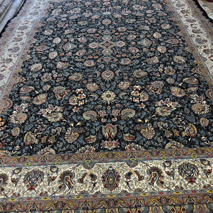 Persian Machine Made Rug size: 8.3 x 11.6 ft ( 250 x 350 cm)