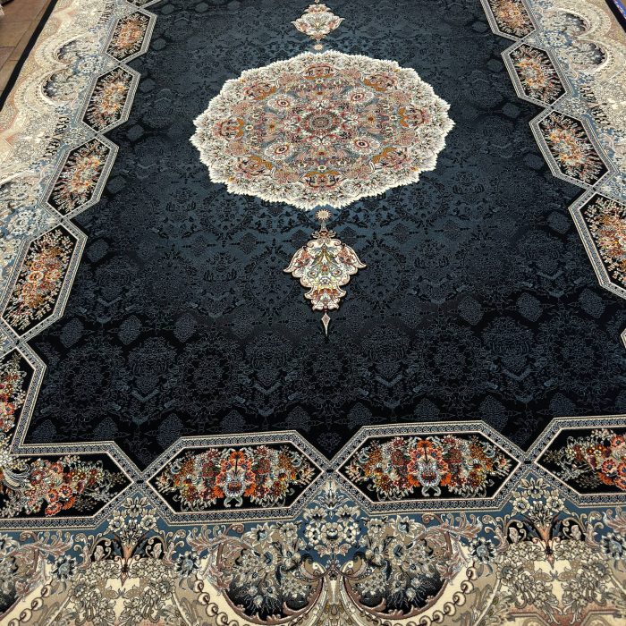 Machine-Made Persian Rug Size: 8.3 X 11.6 ft (250 x 350 cm)